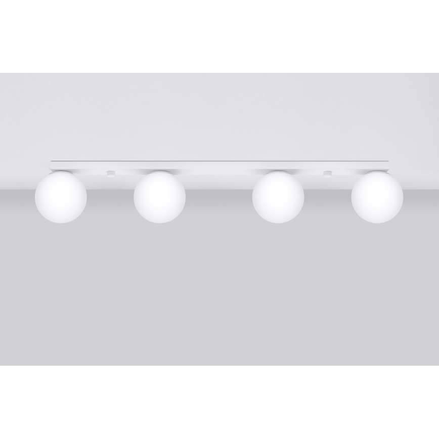 Lampada da soffitto YOLI 4xG9/12W/230V bianco