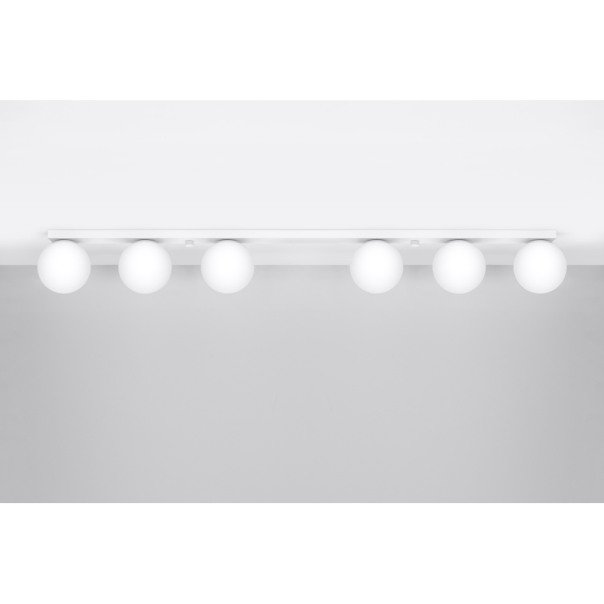 Plafoniera YOLI 6xG9/12W/230V bianco