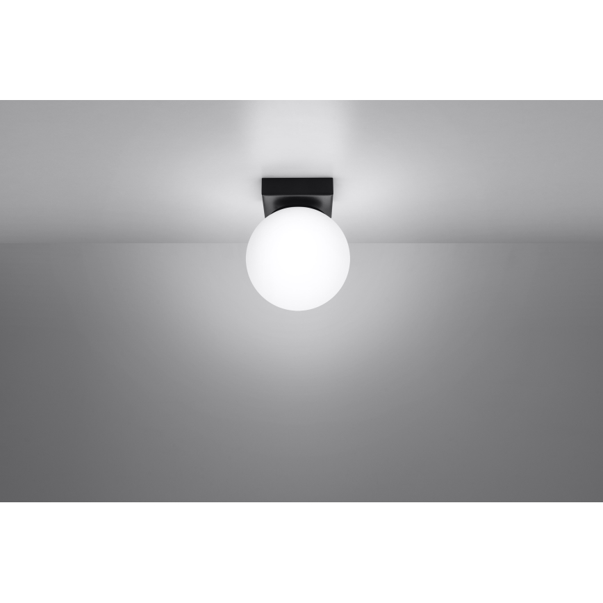 Plafoniera YOLI 1xG9/12W/230V nero
