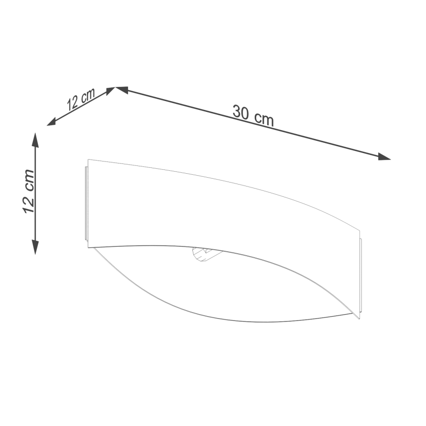 Applique murale TONI 1xG9/8W/230V blanc