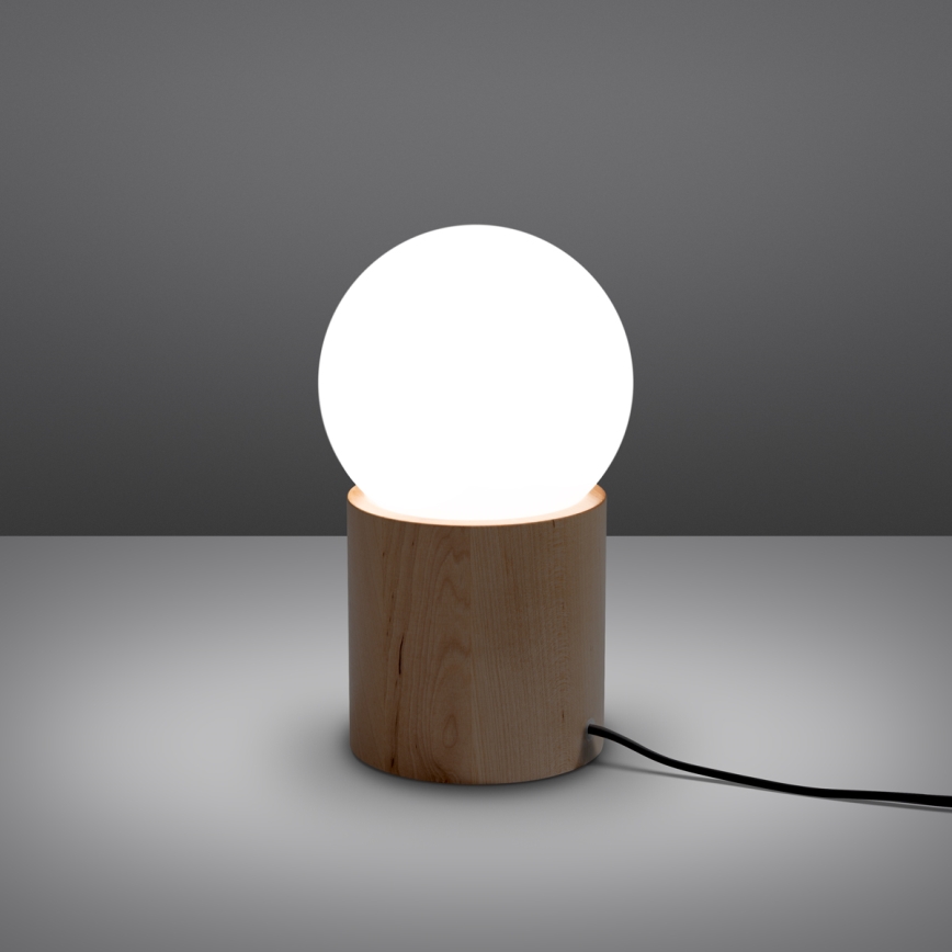 Lampe de table BOOMO 1xG9/8W/230V hêtre