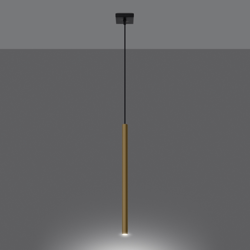 Suspension filaire PASTELO 1xG9/8W/230V doré