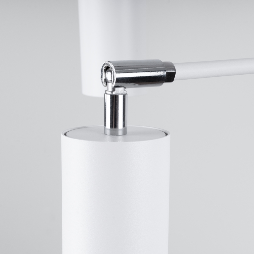 Lampadario a sospensione con filo LEMMI 6xGU10/10W/230V bianco