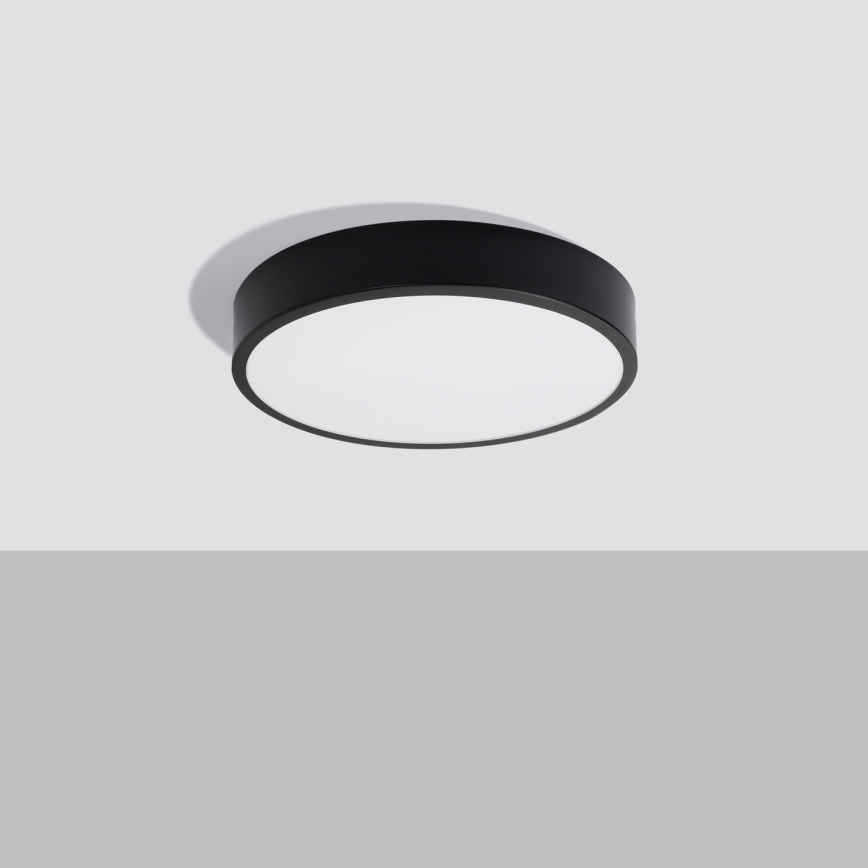 Plafoniera LED ONYX LED/32W/230V Ø 40 cm nera