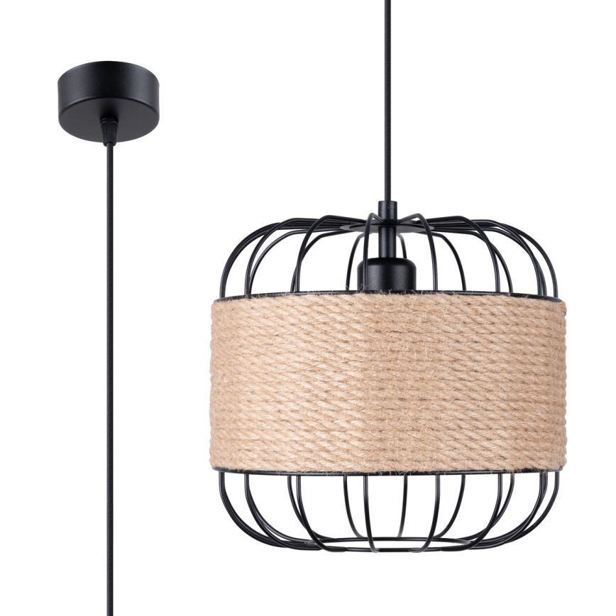 Lampadario a sospensione con filo FOST 1xE27/15W/230V