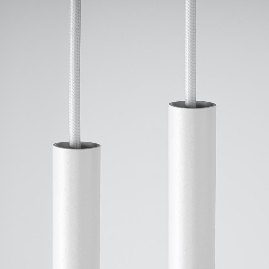 Lampadario a sospensione con filo PASTELO 2xG9/8W/230V bianco