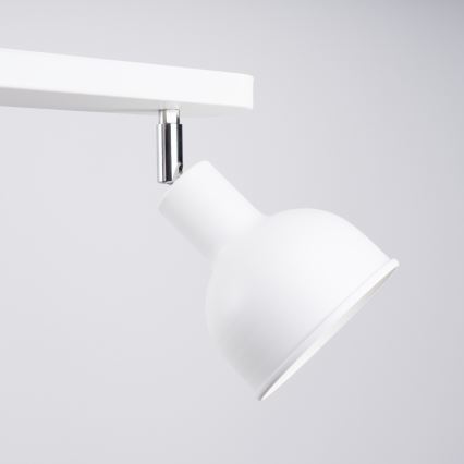 Faretto ELBA 2xE27/15W/230V bianco