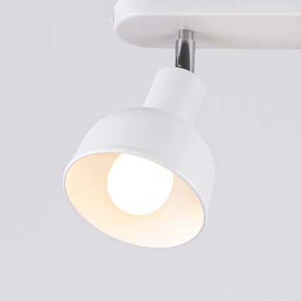 Faretto ELBA 2xE27/15W/230V bianco