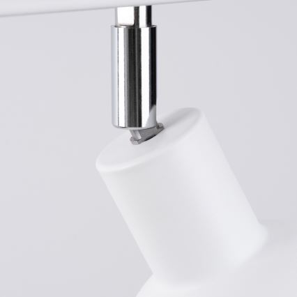 Faretto ELBA 2xE27/15W/230V bianco