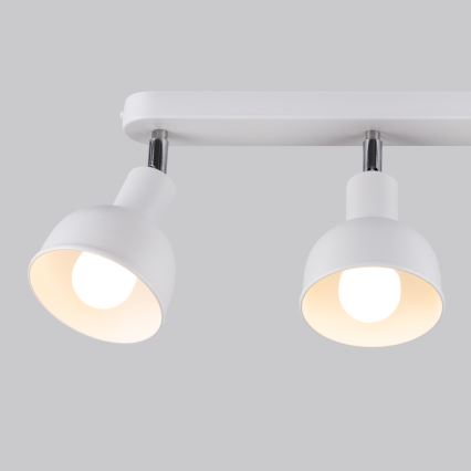 Faretto ELBA 3xE27/15W/230V bianco