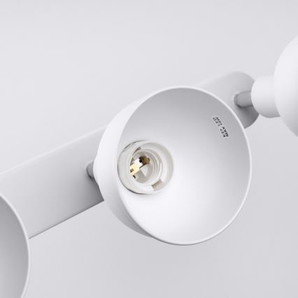 Faretto ELBA 3xE27/15W/230V bianco