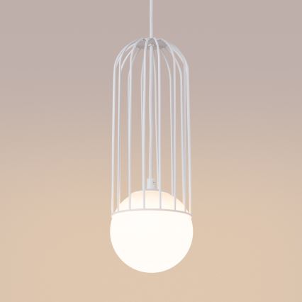 Suspension filaire BRINA 1xG9/8W/230V blanc