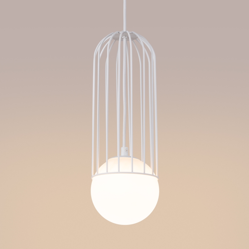 Suspension filaire BRINA 1xG9/8W/230V blanc