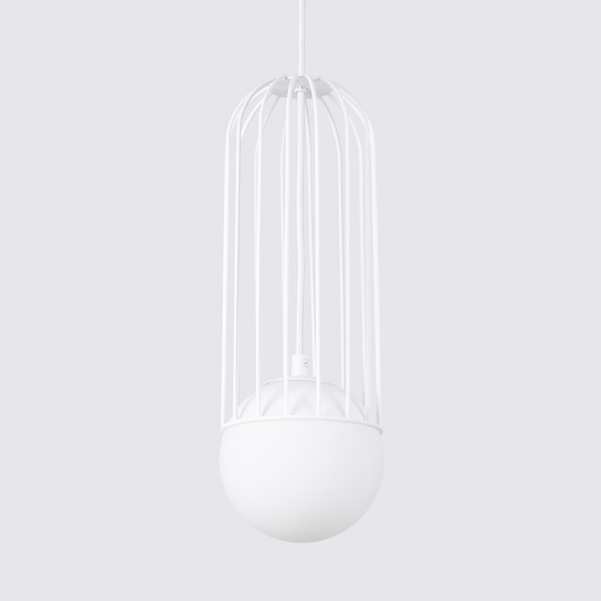 Suspension filaire BRINA 1xG9/8W/230V blanc
