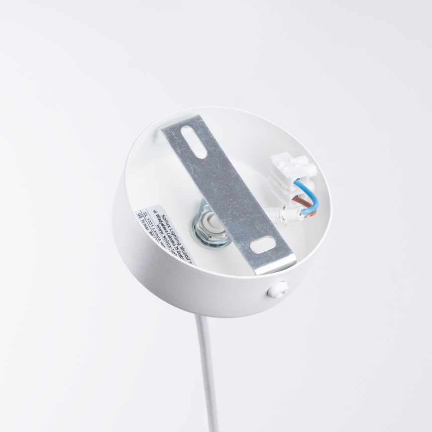 Suspension filaire BRINA 1xG9/8W/230V blanc