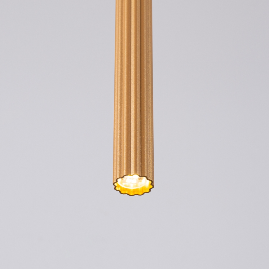 Lampadario a sospensione con filo ARCHE 1xG9/8W/230V oro