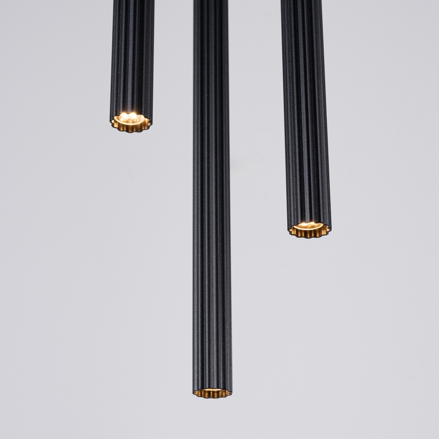 Suspension filaire ARCHE 3xG9/8W/230V noir