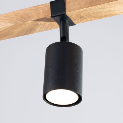 Faretto FAGER 3xGU10/10W/230V nero