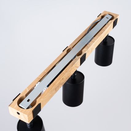 Faretto FAGER 3xGU10/10W/230V nero