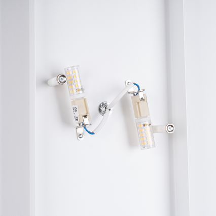 Applique DURLIN 2xG9/8W/230V bianco