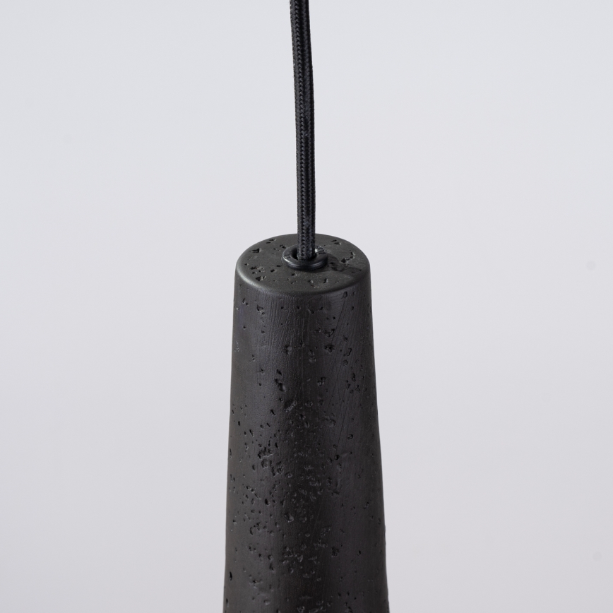 Suspension filaire ELECTRA 1xGU10/10W/230V béton/noir