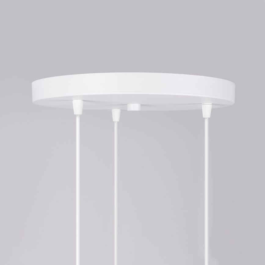 Suspension filaire HYPERION 3xG9/8W/230V blanc