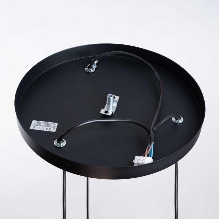 Suspension filaire HYPERION 3xG9/8W/230V noir