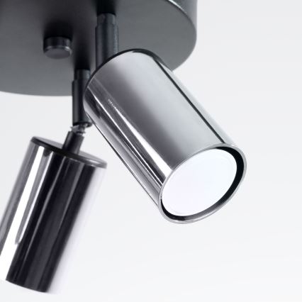 Spot WINX 3xGU10/10W/230V noir/chrome brillant