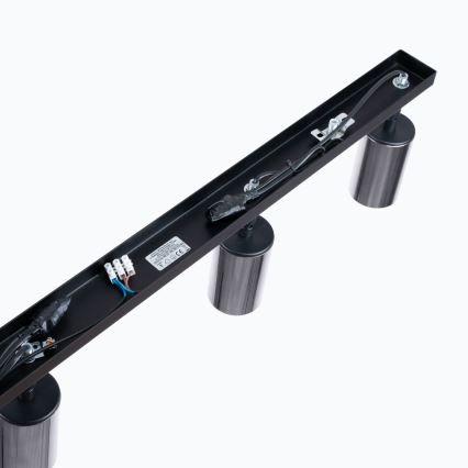 Spot WINX 4xGU10/10W/230V noir/chrome brillant