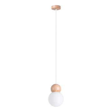 Sollux SL.1390 - Lampadario su cavo PEKKA 1xG9/8W/230V bianco