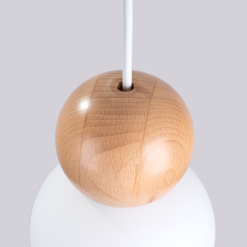 Suspension filaire PEKKA 3xG9/8W/230V blanc