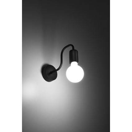 Applique VECTOR 1xE27/15W/230V nero