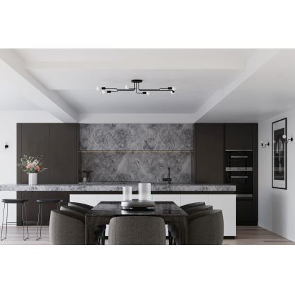 Applique VECTOR 1xE27/15W/230V nero