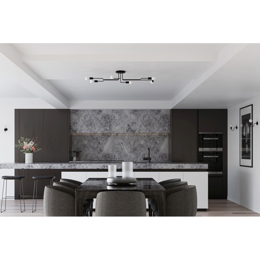 Applique VECTOR 1xE27/15W/230V nero