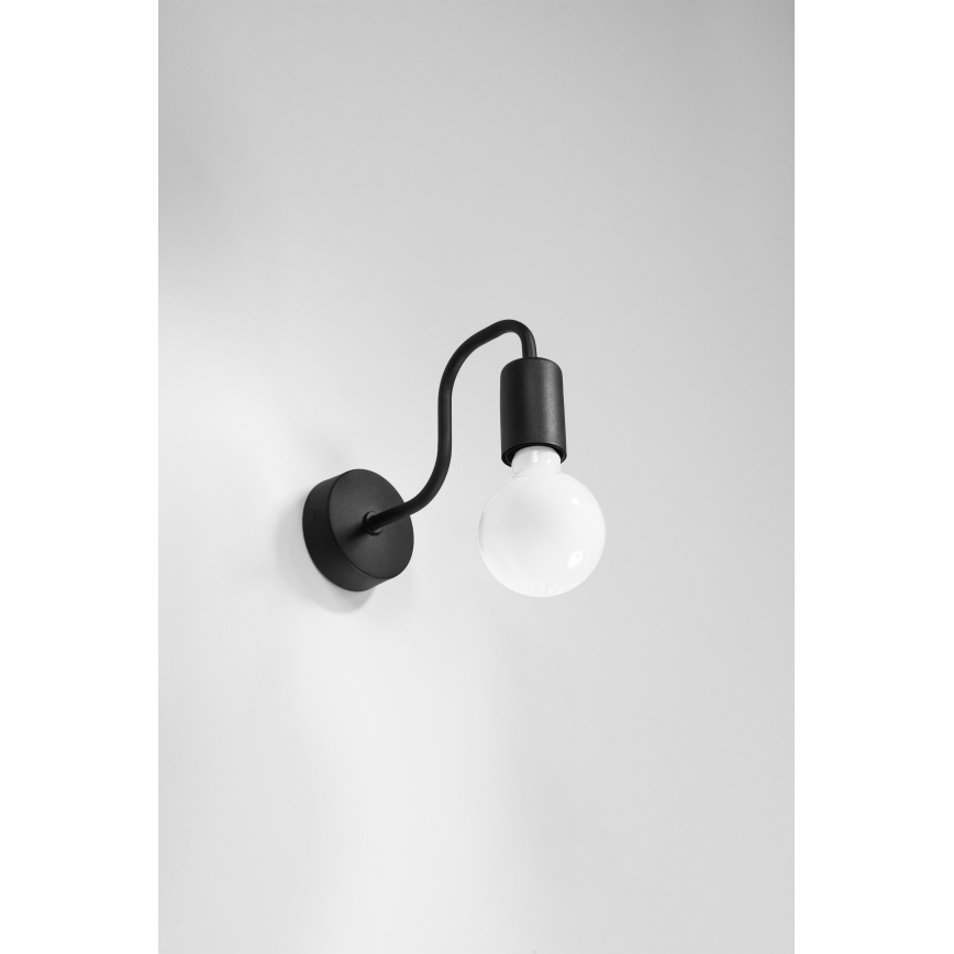 Applique VECTOR 1xE27/15W/230V nero