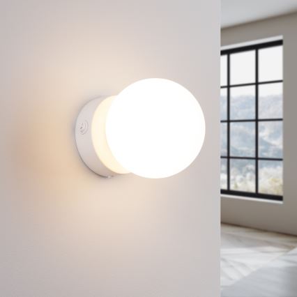 Applique YOLI 1xG9/8W/230V bianco