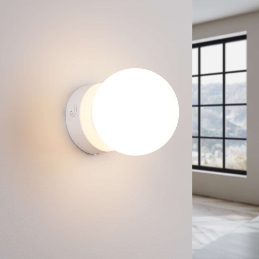 Applique YOLI 1xG9/8W/230V bianco