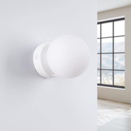 Applique YOLI 1xG9/8W/230V bianco