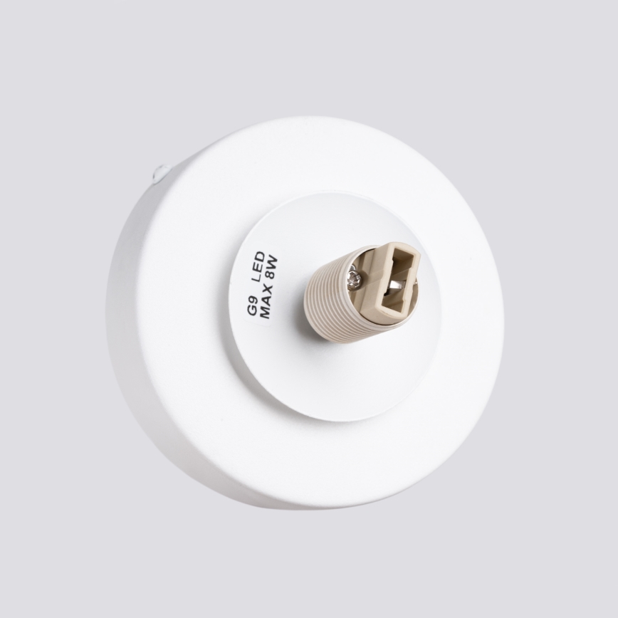 Applique YOLI 1xG9/8W/230V bianco