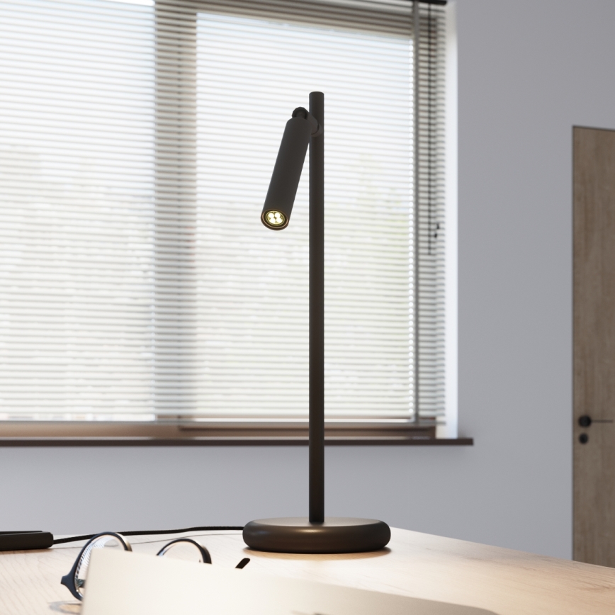 Lampada da tavolo PASTELO 1xG9/8W/230V nero
