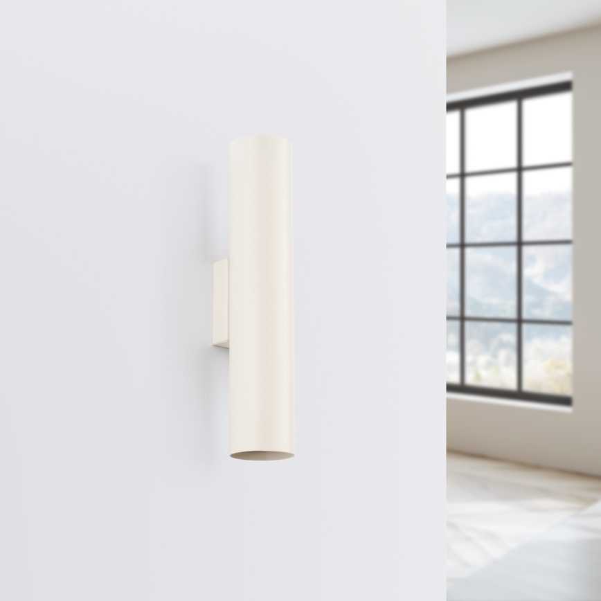 Applique LAGOS 2xGU10/10W/230V color crema