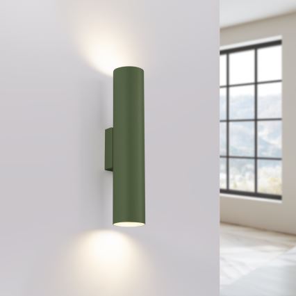 Applique LAGOS 2xGU10/10W/230V verde
