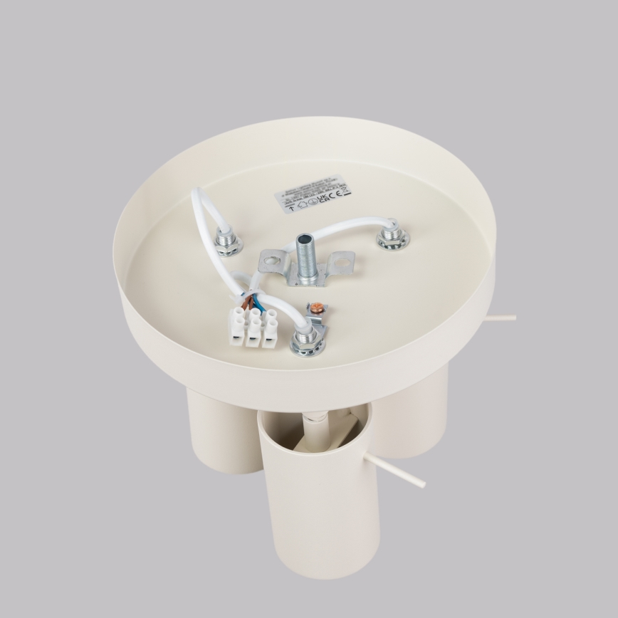 Faretto RING 3xGU10/10W/230V color crema