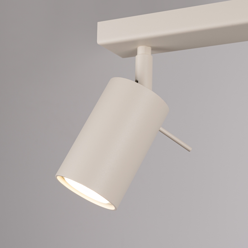 Faretto RING 6xGU10/10W/230V color crema