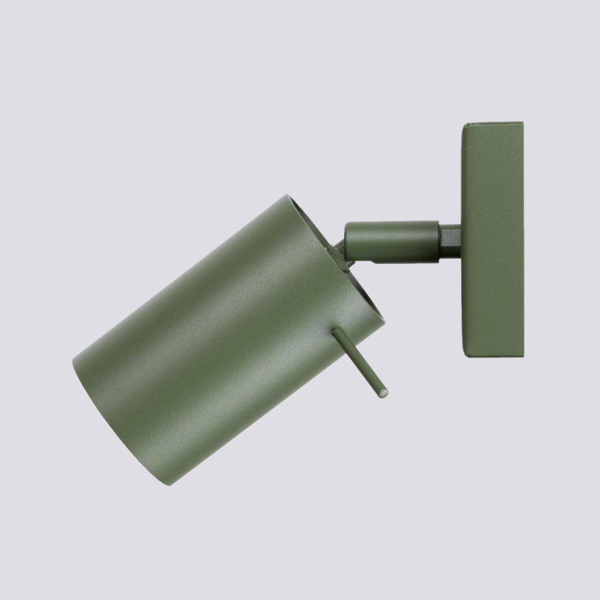 Faretto da parete RING 1xGU10/10W/230V verde