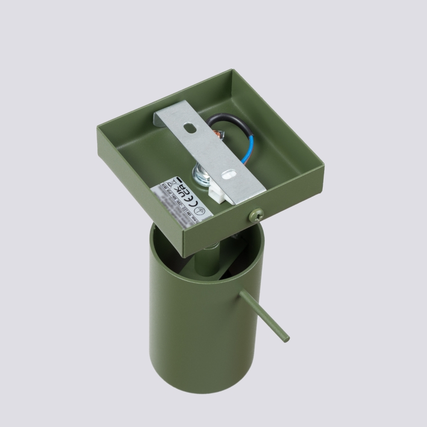 Faretto da parete RING 1xGU10/10W/230V verde