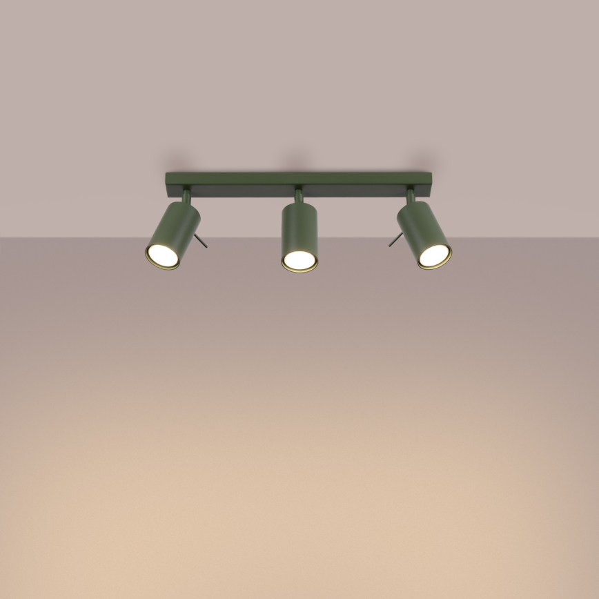 Spot RING 3xGU10/10W/230V vert