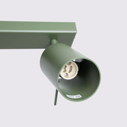 Faretto RING 4xGU10/10W/230V verde