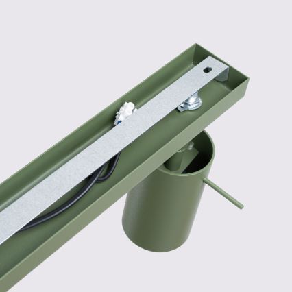 Faretto RING 4xGU10/10W/230V verde