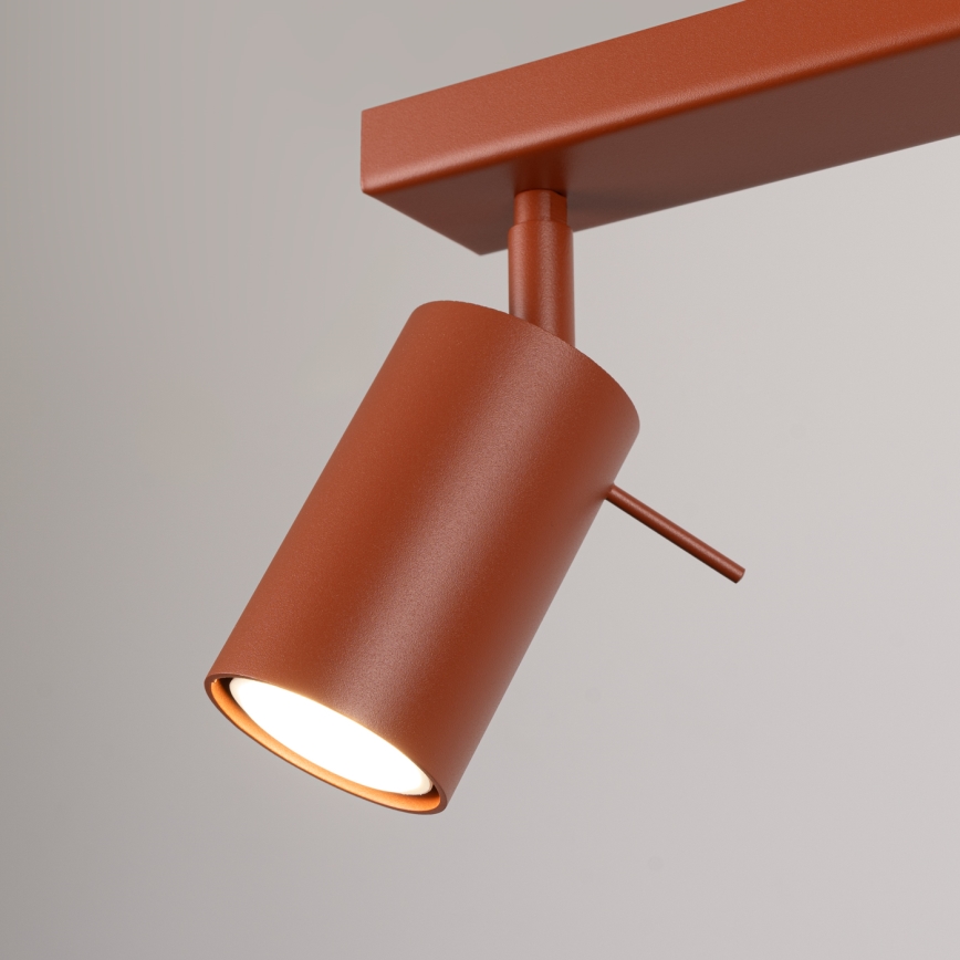 Faretto RING 6xGU10/10W/230V rosso